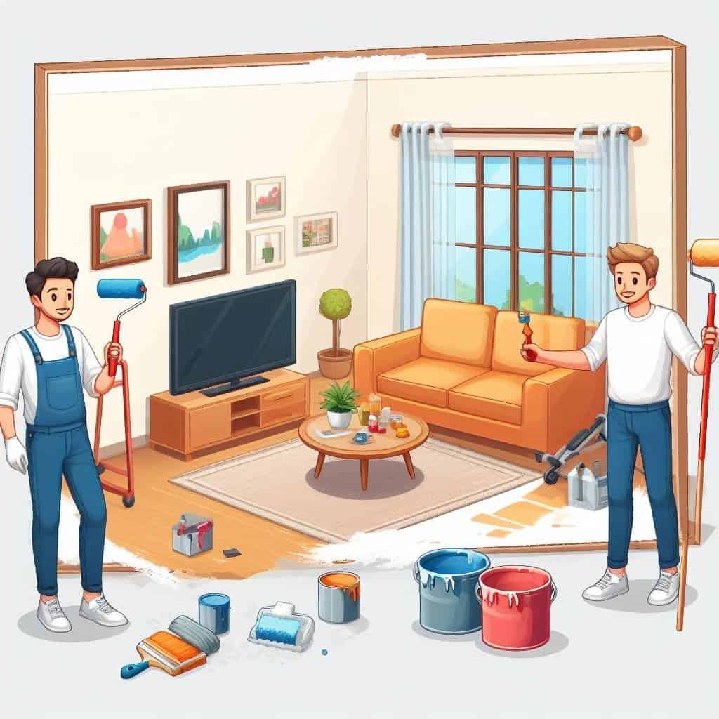 Price to paint a living room in miami